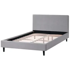 Leen Bakker FITOU - Tweepersoonsbed - Lichtgrijs - 120 x 200 cm - Polyester Clearance