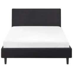 Leen Bakker FITOU - Tweepersoonsbed - Zwart - 120 x 200 cm - Polyester Best