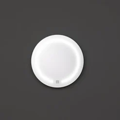 5five Badkamer wandspiegel LED - batterij - zilver - D45 cm New