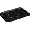 5five Dienblad/serveer tray Marble - Melamine - zwart -33 x 43 cm Outlet