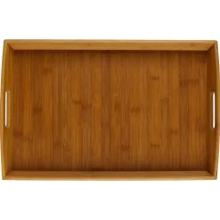 5five Dienblad/serveerblad - bamboe - met handvaten - 45 x 29 cm Best