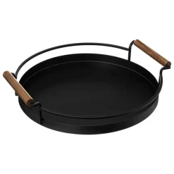 5five Keuken serveer dienblad met opstaande rand - metaal - Dia 36 cm New