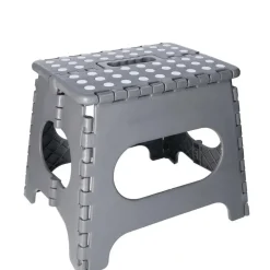 5five Keukenkrukje/opstapje - opvouwbaar - grijs - 27 x 33 cm Best