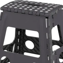 5five Keukenkruk/opstapje - opvouwbaar - grijs - kunststof - 39cm Outlet