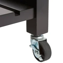 5five Keukentrolley - met lade - zwart/bruin - 87 x 58 x 48 cm Best