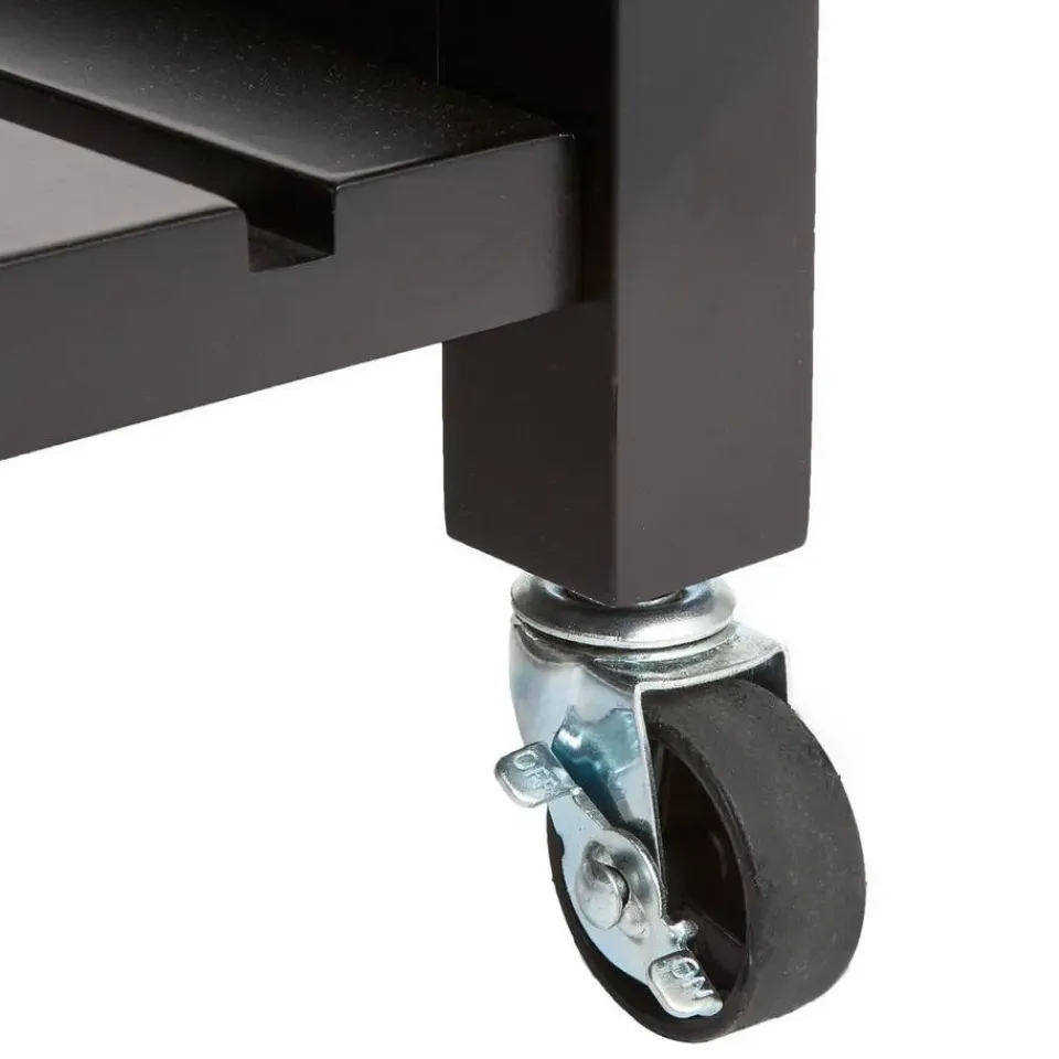 5five Keukentrolley - met lade - zwart/bruin - 87 x 58 x 48 cm Best