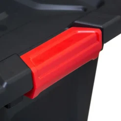 5five opbergbox/opbergkrat - 100 Liter - zwart - kunststof New