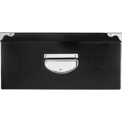 5five Opbergdoos/box - zwart - L40 x B26.5 x H14 cm - Karton Hot