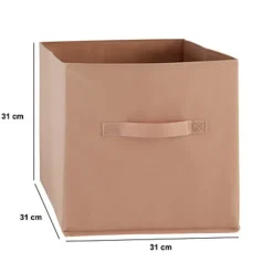 5five Opbergmand/kastmand Square Box - 31 x 31 x 31 cm Sale