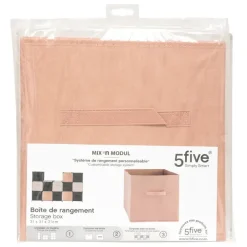 5five Opbergmand/kastmand Square Box - 31 x 31 x 31 cm Sale