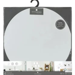 5five Plak spiegels tegels - 4x stuks - zelfklevend - 30 x 30 cm Sale