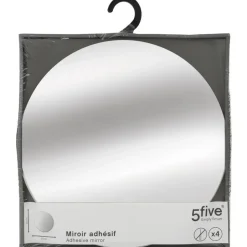 5five Plak spiegels tegels - 4x stuks - zelfklevend - 30 x 30 cm Sale