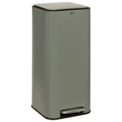 5five Prullenbak/pedaalemmer - groen - metaal - 30 liter Hot