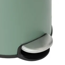 5five Prullenbak/pedaalemmer Bamboe - groen - 30L - 60 cm Discount