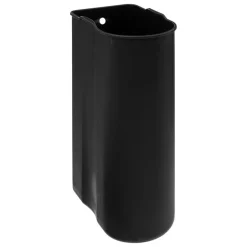 5five Prullenbak/pedaalemmer Ariane - zwart - rvs metaal - 30L Hot