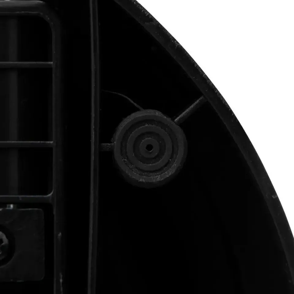 5five Prullenbak/pedaalemmer Ariane - zwart - rvs metaal - 30L Hot