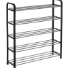 5five Schoenenrek - zilver/zwart - 15-paar - metaal-kunststof - 71x78cm
