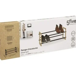 5five Schoenenrek uitschuifbaar - 6-12 paar schoenen - 60 x 30 cm Clearance