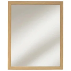 5five Spiegel/wandspiegel - 44 x 54 cm - hout - naturel Discount