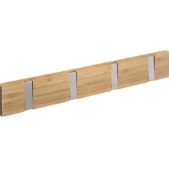 5five Wandkapstok - lichtbruin - 4x ophanghaken - B40 cm Discount