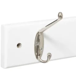 5five Wandkapstok - wit - 6-haaks - 58 x 9 cm - MDF Hot