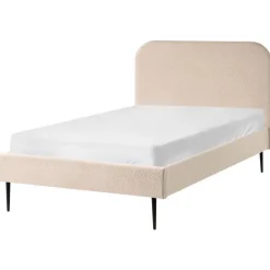 Leen Bakker FLAYAT - Eenpersoonsbed - Beige - 120 x 200 cm - Bouclé Hot