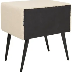 Beliani FLAYAT - Nachtkastje - Beige - Bouclé Best