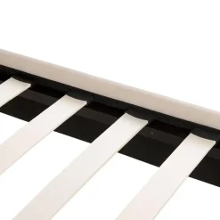 Beliani FLAYAT - Tweepersoonsbed - Beige - 140 x 200 cm - Fluweel Hot