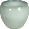 Floran Bloempot Rian - mistry groen - keramiek - 17 x 15 cm Best