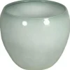 Floran Bloempot Rian - mistry groen - keramiek - 27 x 24 cm Outlet