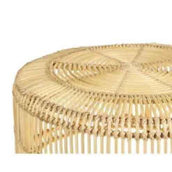 Beliani FLORENTINE / LIMNI - Bistroset voor 2 - Natuurlijk - Rotan Outlet