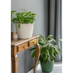 Form Plastic Plantenpot - kunststof - beige - D27 x H24 cm Online