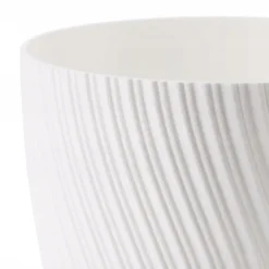 Form Plastic Plantenpot - kunststof - ivoor wit - D13 x H12 cm Sale