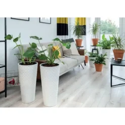 Form Plastic Plantenpot Makata - kunststof - wit - 40 x 80 Online