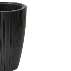 Form Plastic Plantenpot/bloempot - kunststof - zwart - 40 x 58 cm