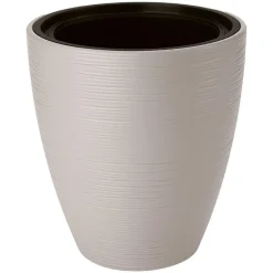 Form Plastic Plantenpot/bloempot - kunststof - grijs - 30 x 32 cm Clearance