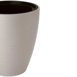 Form Plastic Plantenpot/bloempot - kunststof - grijs - 30 x 32 cm Clearance