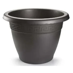 Forte Plastics Bloempot - antraciet - rond - kunststof - 60 cm Sale