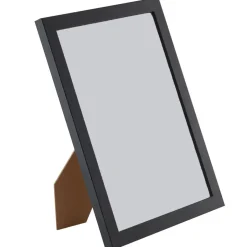Merkloos Fotokader - Fotolijst - Set van 5- 15x20cm - MDF hout- Zwart Discount