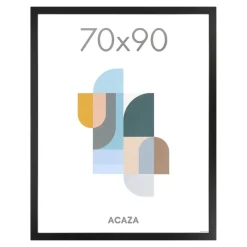 ACAZA Fotokader - Fotolijst - Wissellijst - 70x90 cm - MDF - Zwart Sale