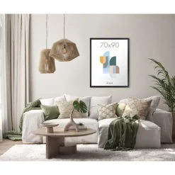 ACAZA Fotokader - Fotolijst - Wissellijst - 70x90 cm - MDF - Zwart Sale