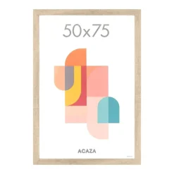 Merkloos Fotokader - Fotolijst - 50x75 cm - MDF hout - Lichte Eik New