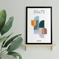 Merkloos Fotokader - 50x75cm - Foto Lijst in MDF Hout - Zwart Sale