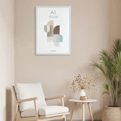 Merkloos Fotokader A1 - 59,4x84 cm - MDF - Wit Clearance