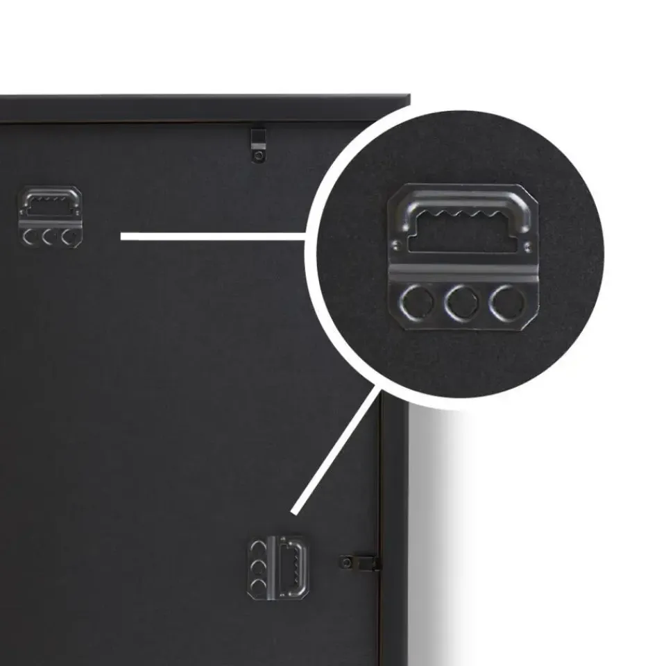 Merkloos Fotokader in 3D - Box Frame - Fotolijst - 3.5 cm diep - MDF - 30x40cm - Zwart Outlet