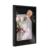 Merkloos Fotokader in 3D - Box Frame - Fotolijst - 6 cm diep - MDF - 40x60cm - Zwart Clearance