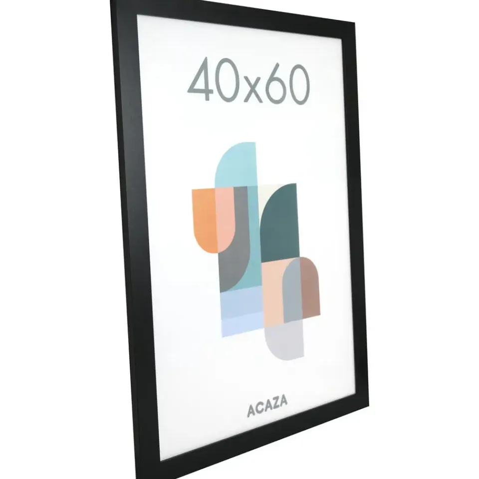 Merkloos Fotokader Madison voor Foto's van 40 x 60cm - MDF Houten Fotolijst - Zwart Clearance