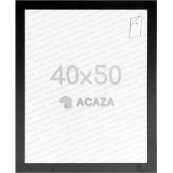 Merkloos Fotokader Madison voor Foto's van 40x50cm - MDF Houten Fotolijst - Zwart