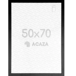 Merkloos Fotokader voor Foto's van 50x70cm - MDF Houten Fotolijst - Zwart New