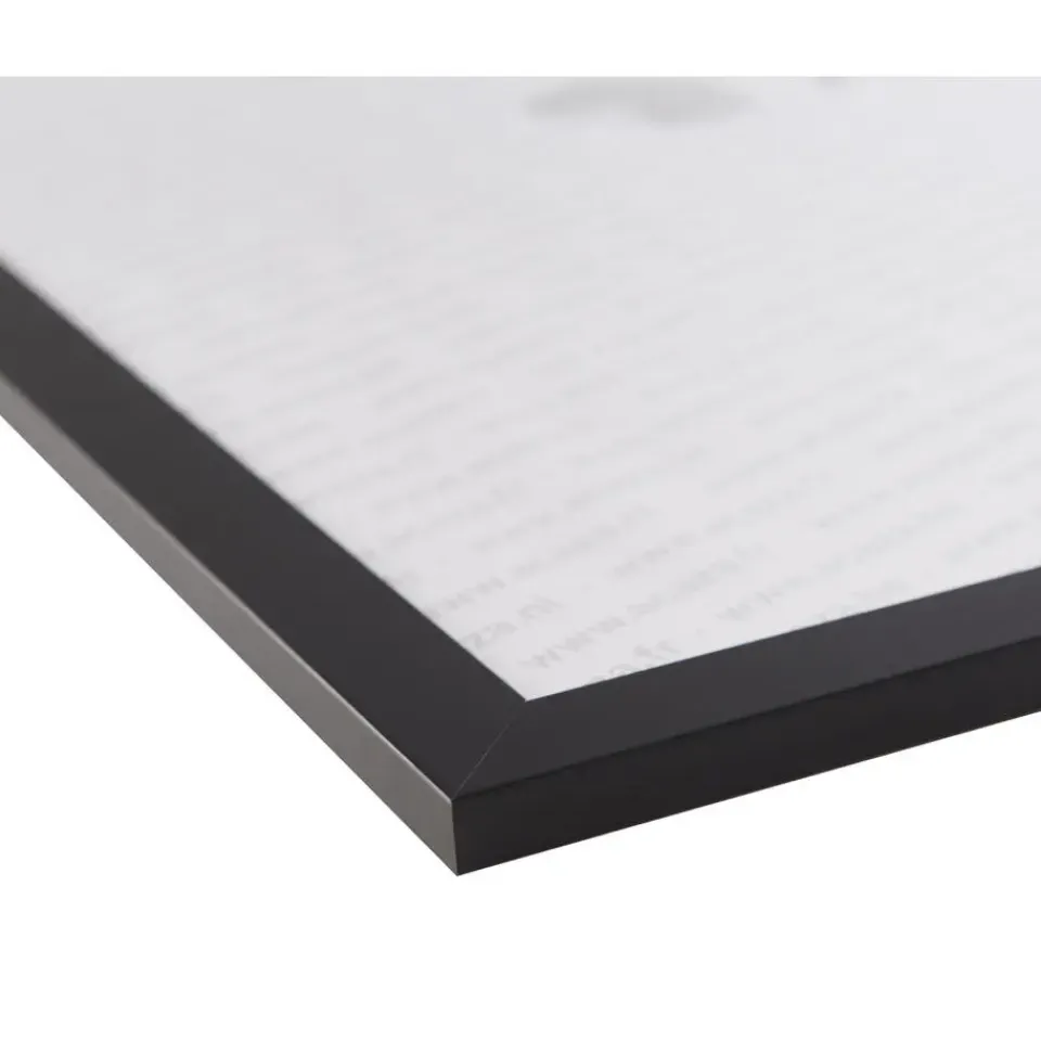 Merkloos Fotolijst 60x80 cm - Fotokader in MDF Hout - Zwart Hot